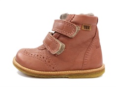 Bisgaard winter boots Fria nude with velcro and TEX